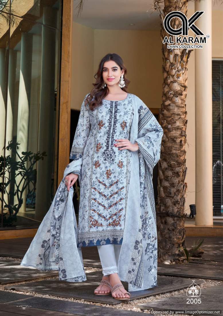 Bin Ubaid Vol 2 By Al Karam Pure Cotton Pakistani Dress Material Wholesalers In Delhi